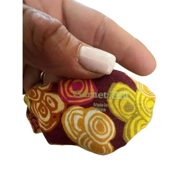 Garnet‎ Hill Womens Printed Surplice V-Neck Short Sleeve Fit & Flare Dress XS - Picture 6 of 9